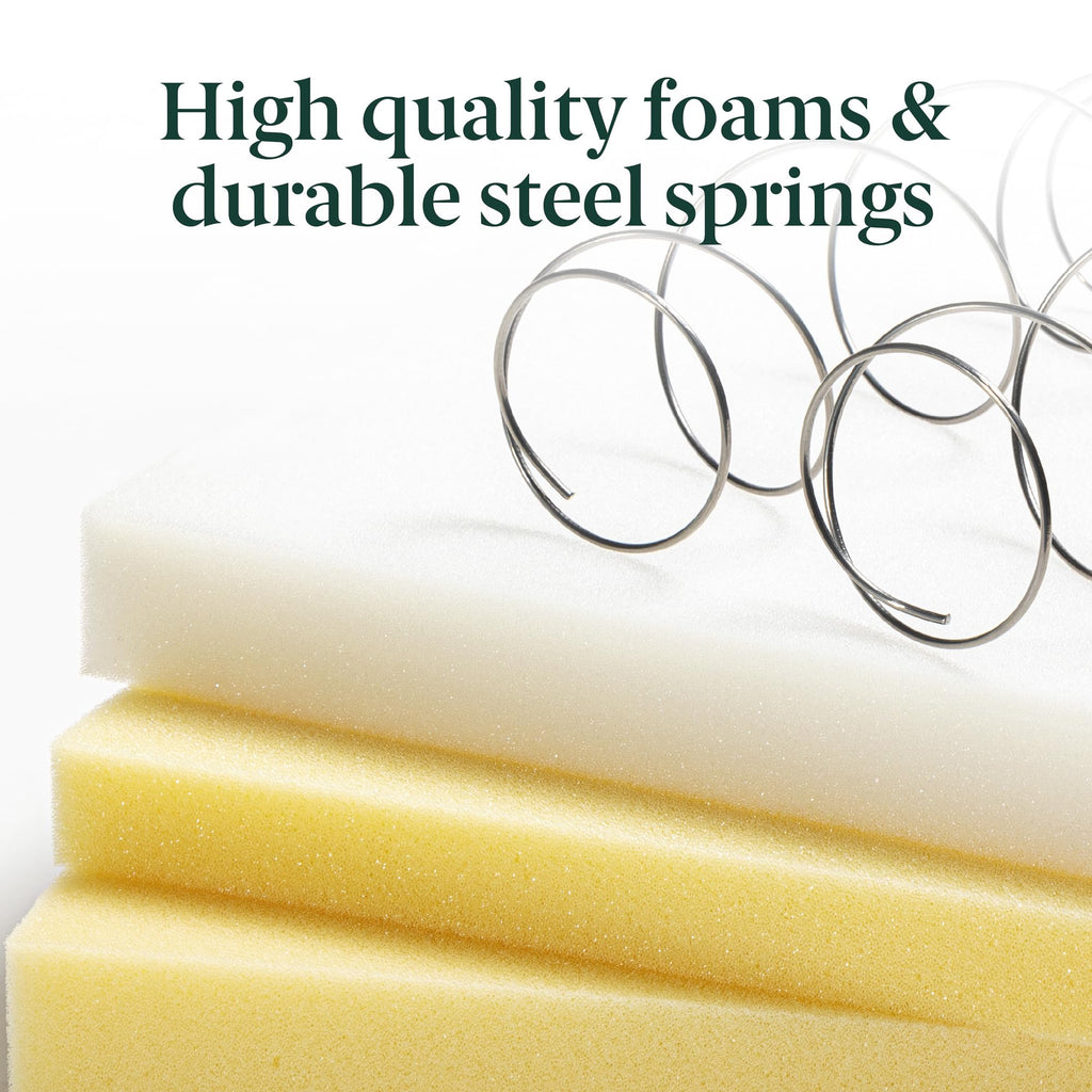 8 Inch Full Foam and Spring Hybrid Mattress L14414