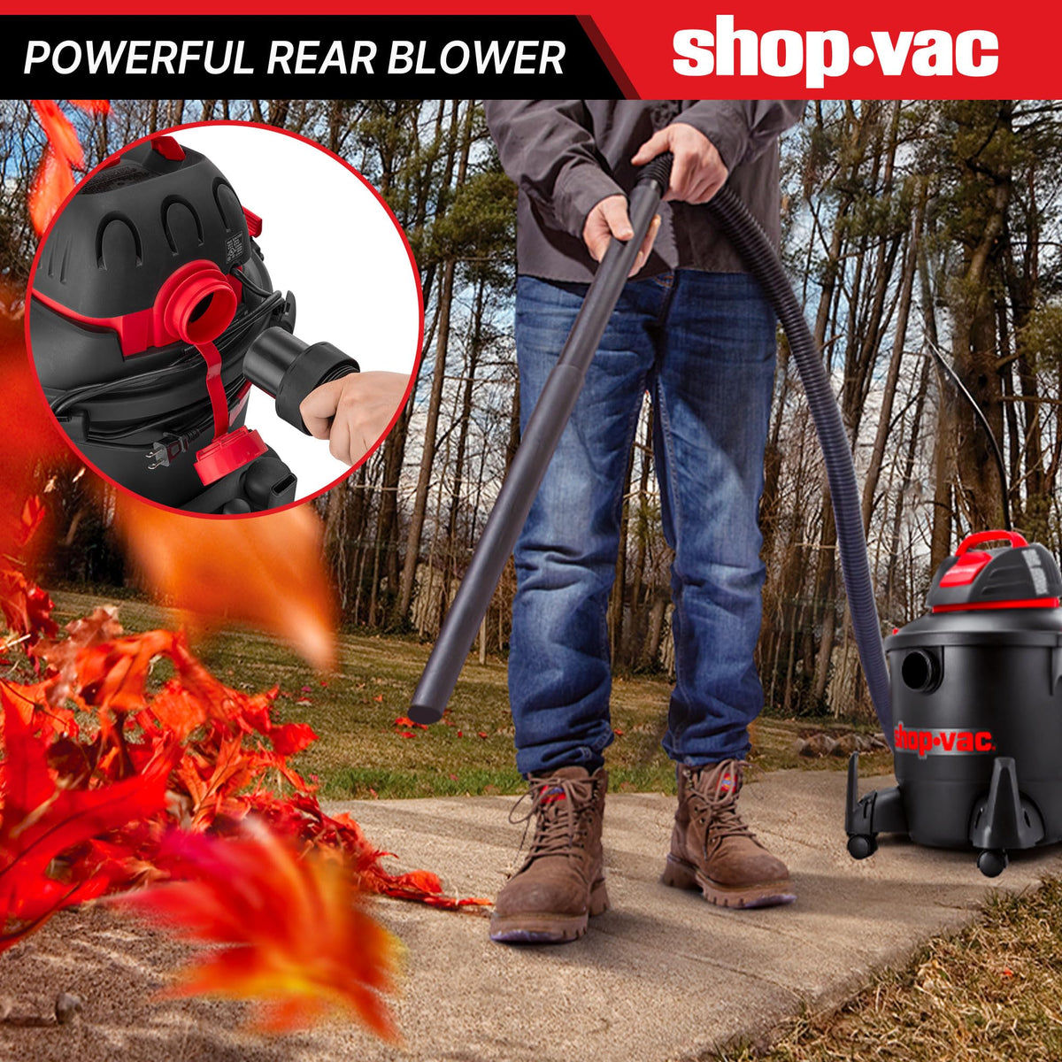 8 Gallon Wet/Dry Vacuum with Blower P947