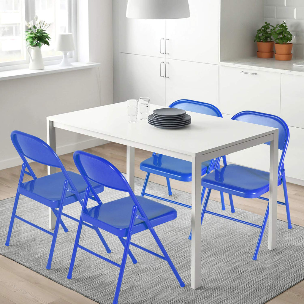 Metal Folding Chairs 4 Pack I8132