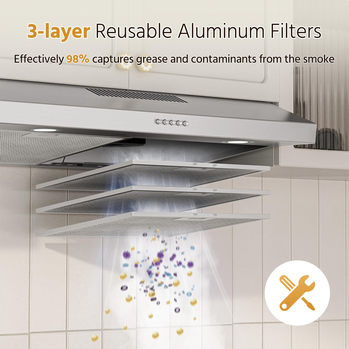 30 Inch Under Cabinet Range Hood Z34103