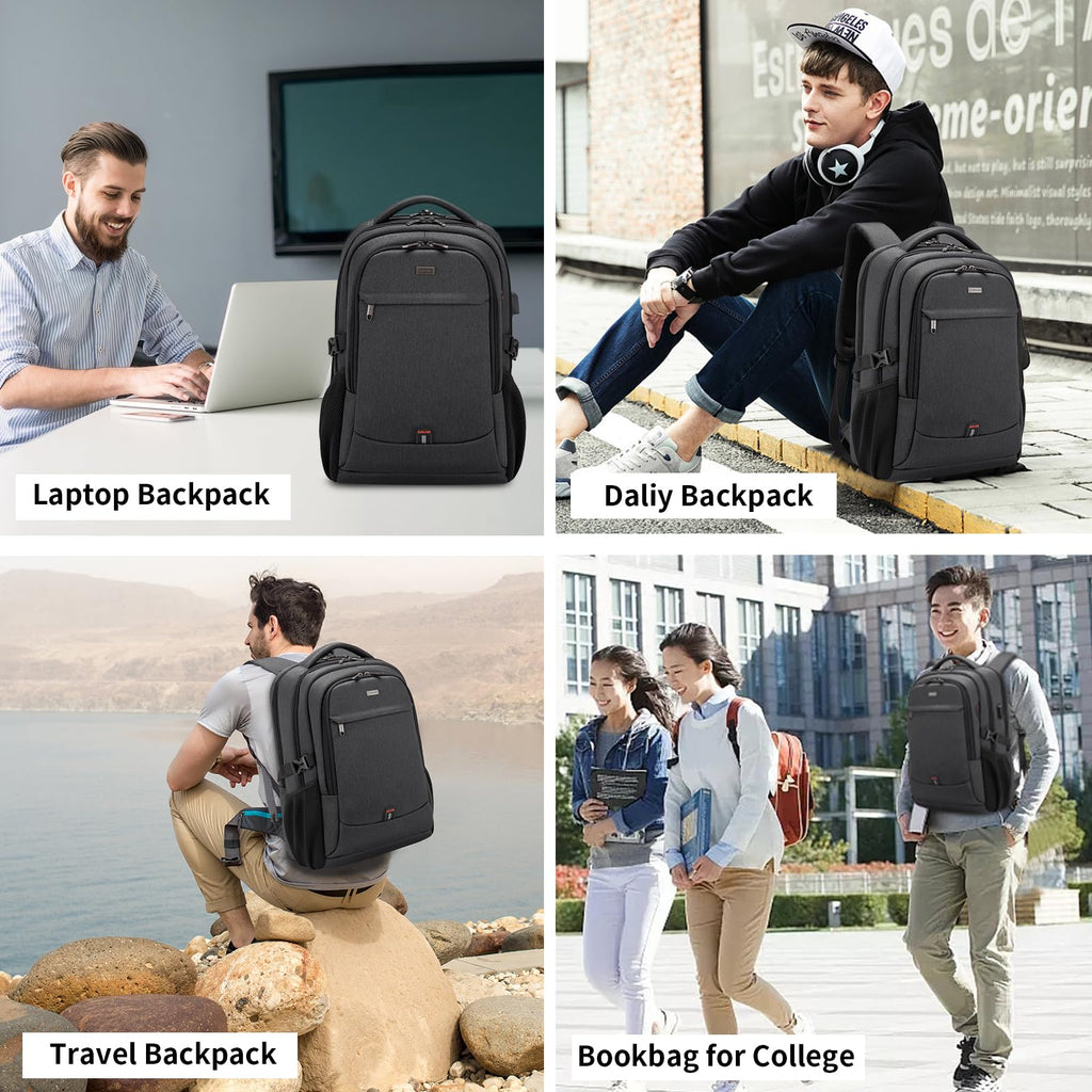 17 inch Travel Laptop Backpack B562306