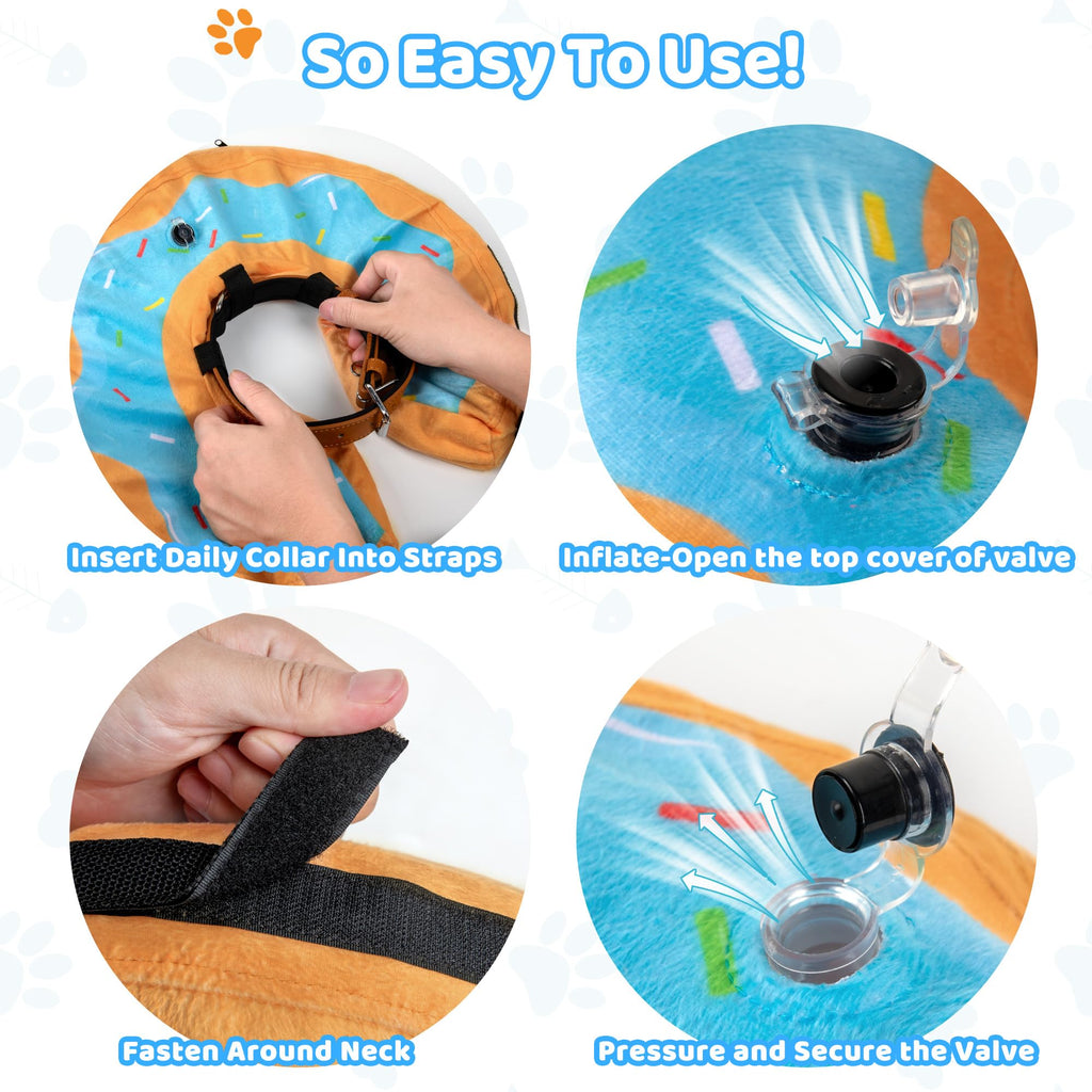 Inflatable Soft Dog Recovery Collar X5521