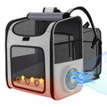 Cat Backpack Carrier with Cooling Fan & Heating Pad K913