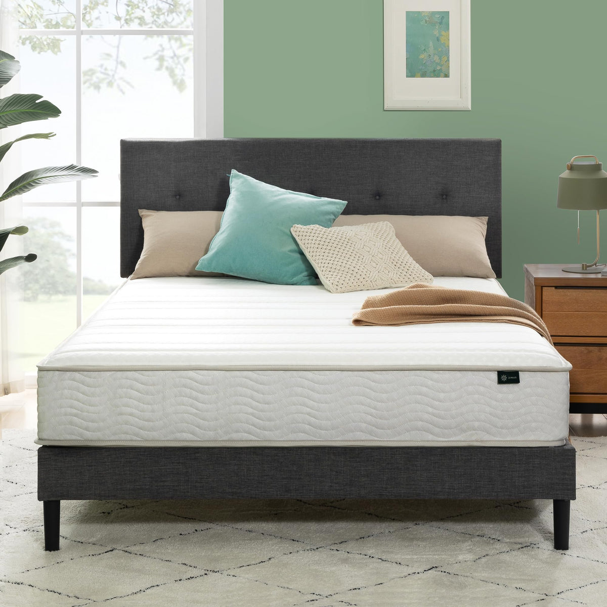 8 Inch Full Foam and Spring Hybrid Mattress L14414