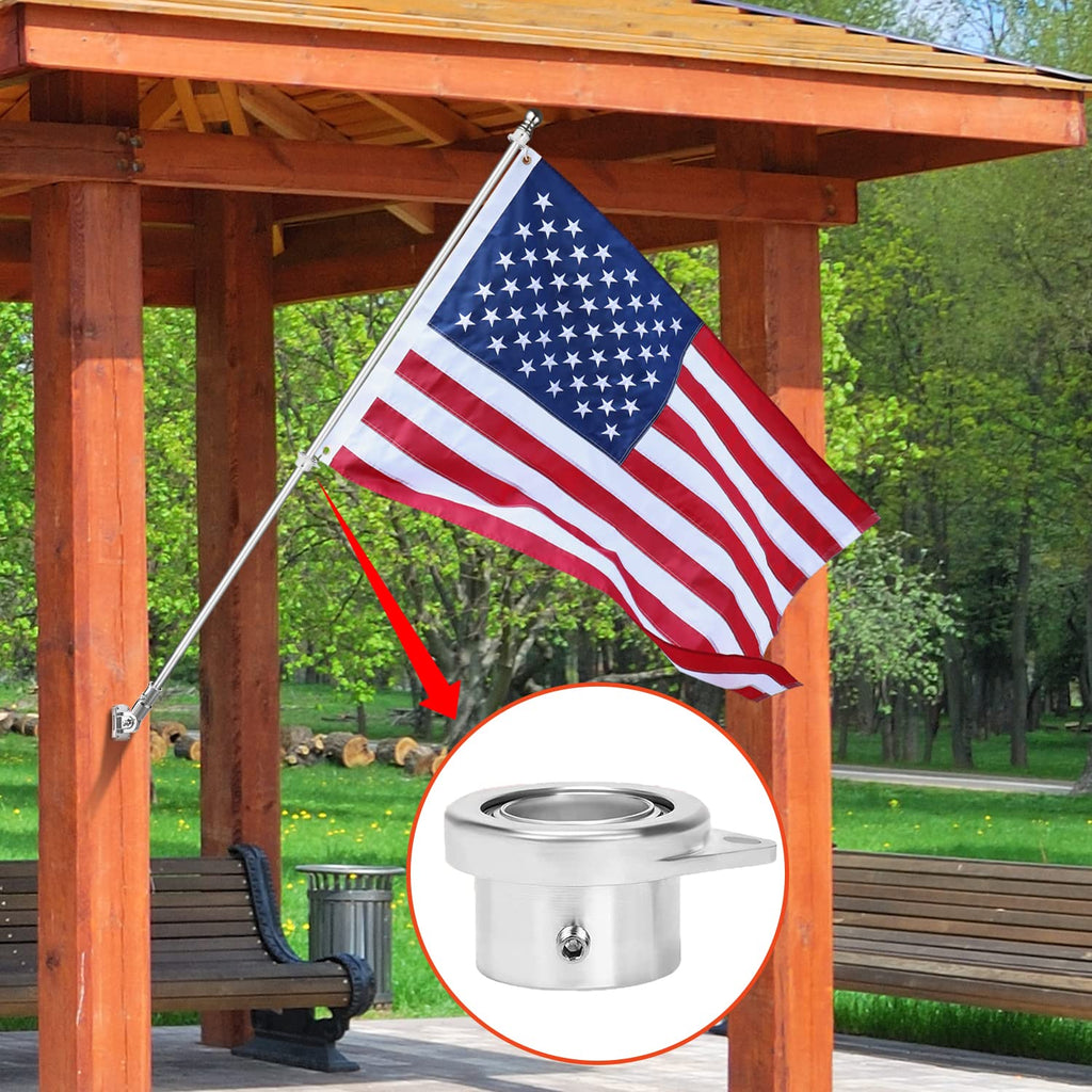 Heavy Duty T304 Stainless Steel Flag Pole Kit E56130