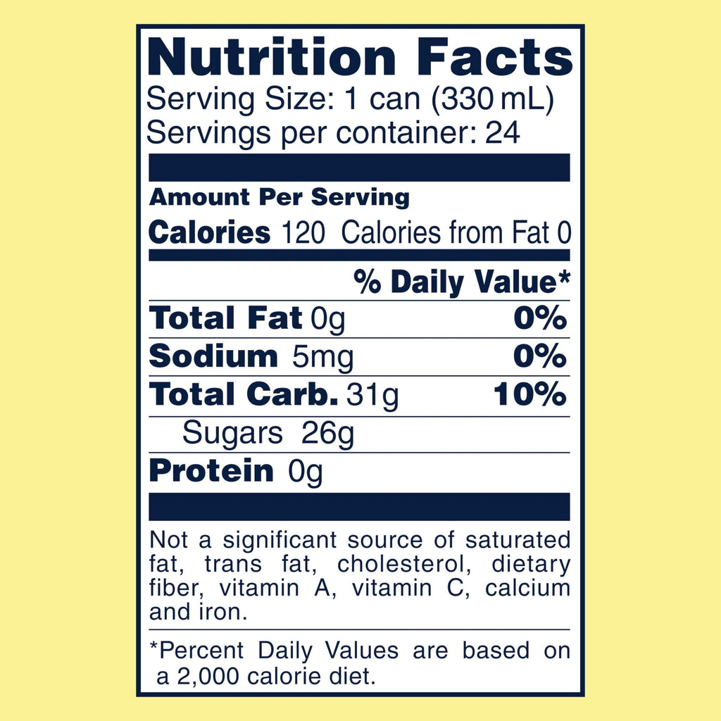 Italian Sparkling Lemon Beverage 24 Pack of 11.15 Fl Oz Cans O6323