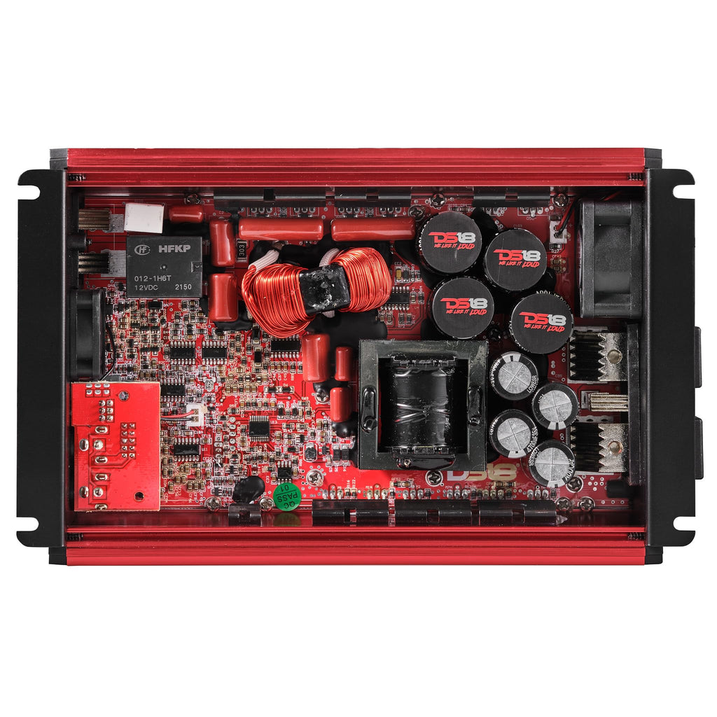 Compact Full-Range Class D 1-Channel Amplifier 2,500 Watts RMS R884574