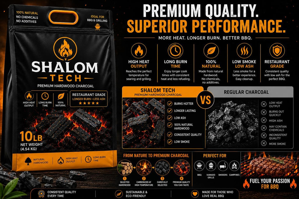 10 LB All Natural Hardwood Lump Charcoal E43375