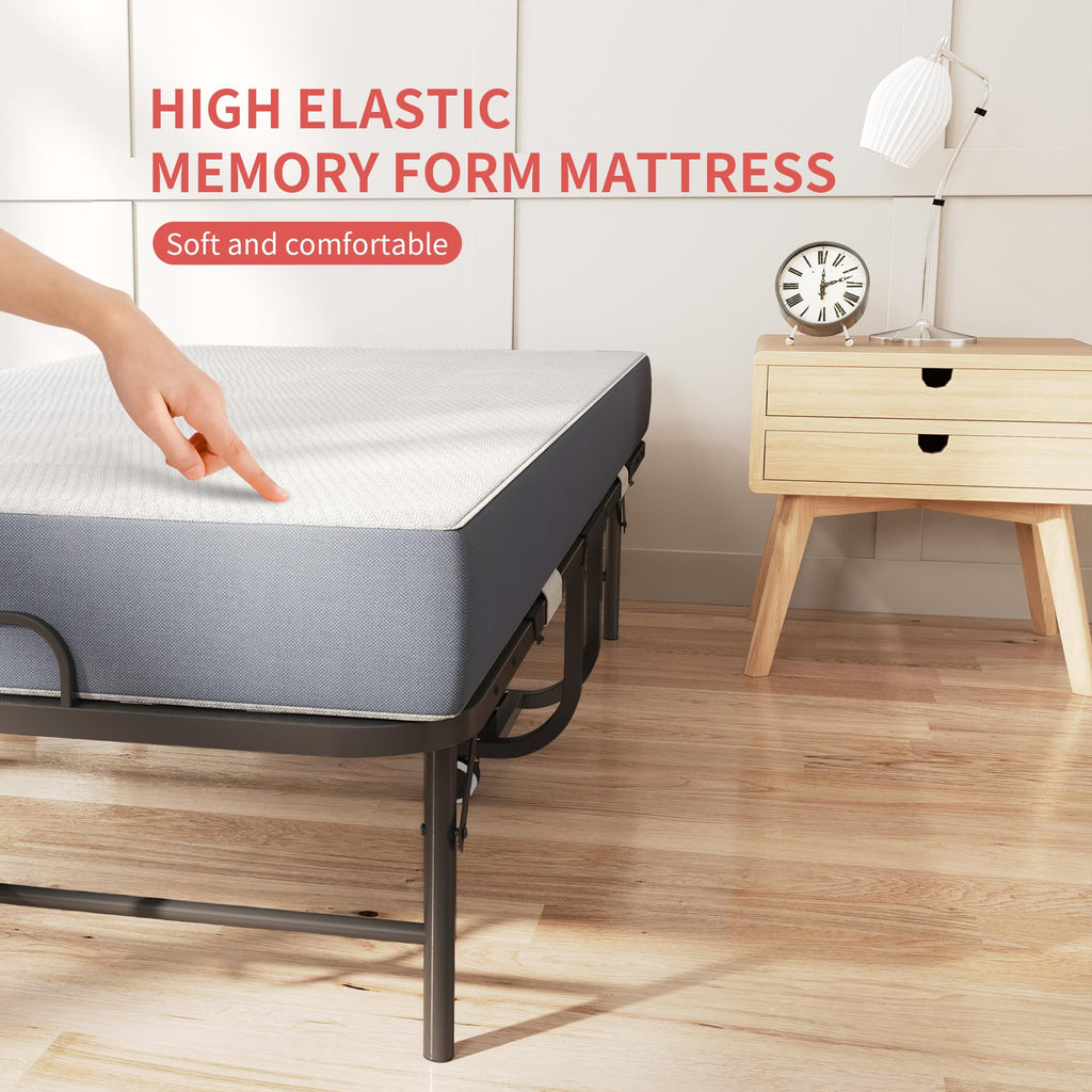 75"x38" Folding Bed with Mattress S610042