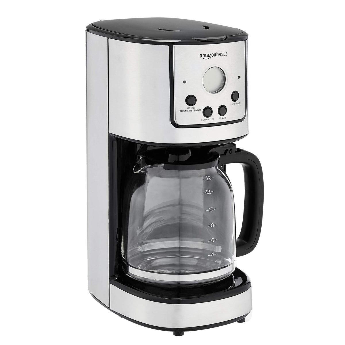 12 Cup Stainless Steel Programmable Coffeemaker Z262347