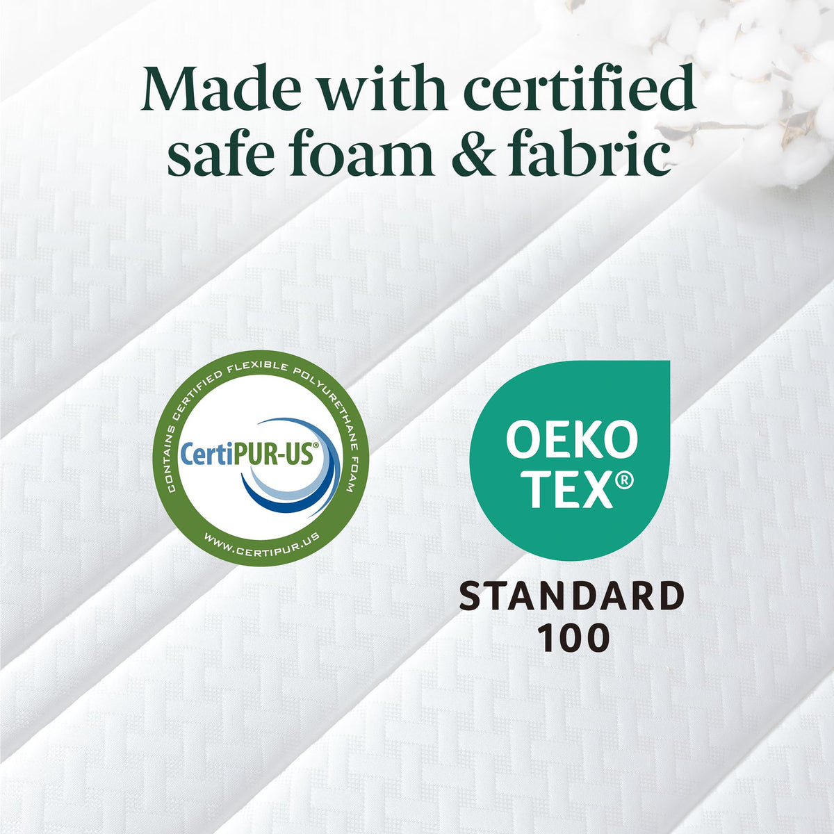 8 Inch Full Foam and Spring Hybrid Mattress L14414