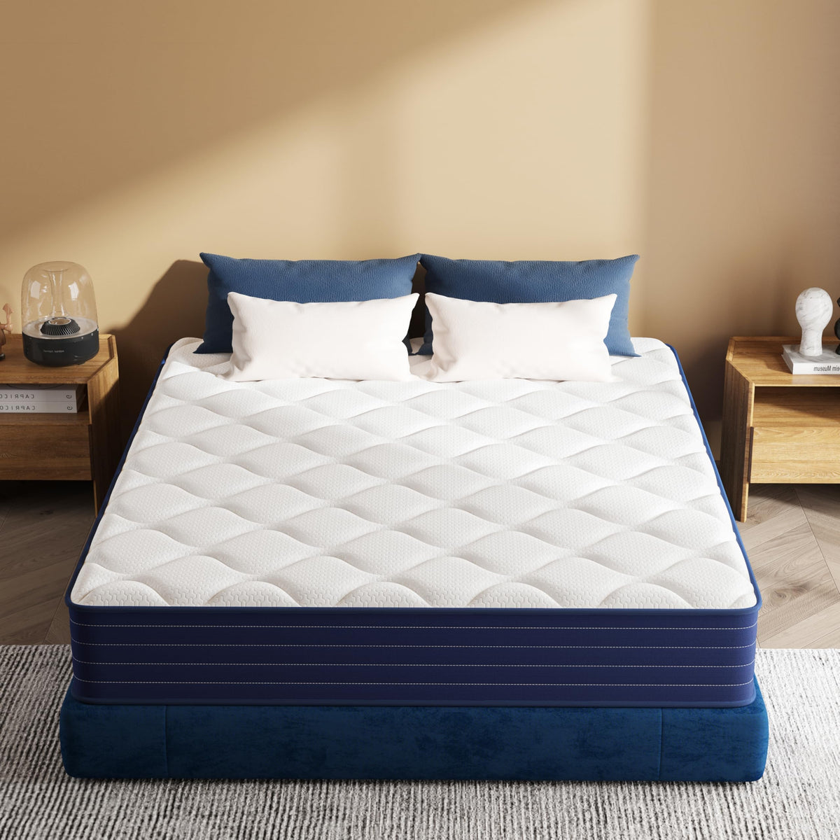 Full Size 12 Inch Hybrid Mattress with Pocket Spring & Memory Foam M4009