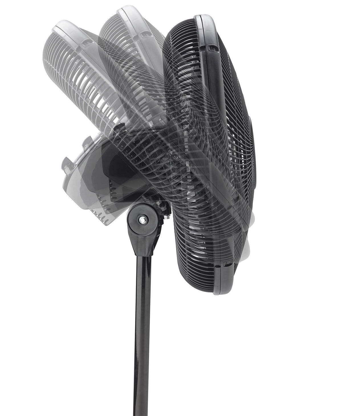 16-inch 3-Speed Oscillating Floor Fan with Adjustable Height J526958