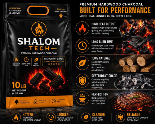 10 LB All Natural Hardwood Lump Charcoal E43375
