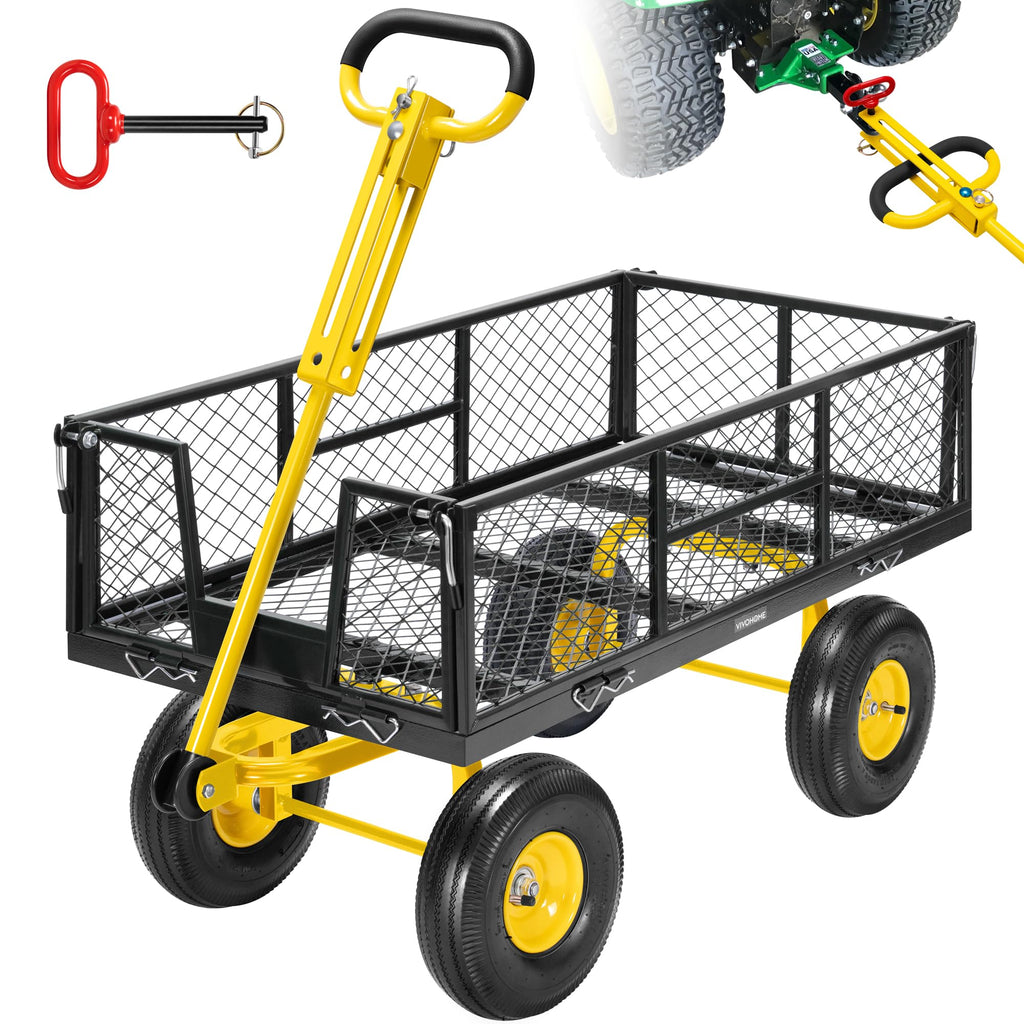 Steel Garden Cart 4.5 Cu Ft Utility Wagon L925