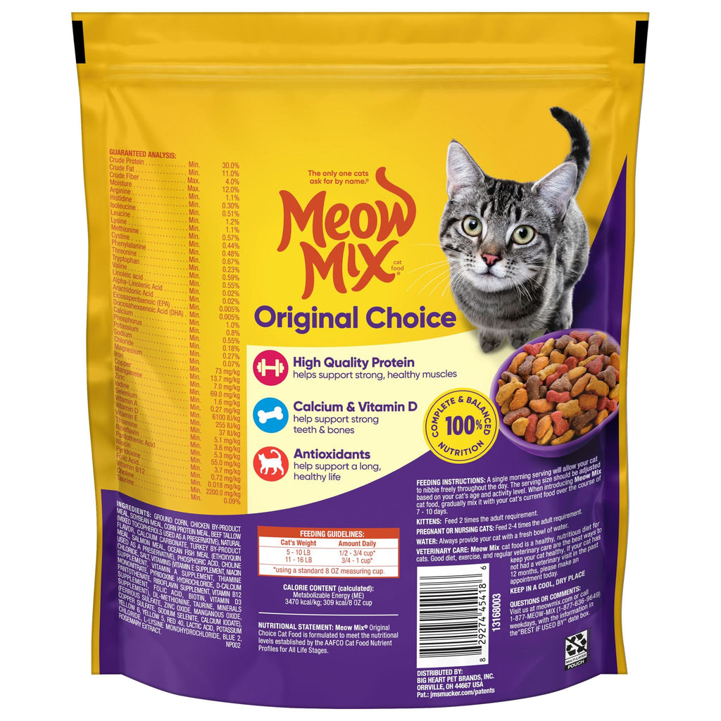 Dry Cat Food 18 oz Pouches J814
