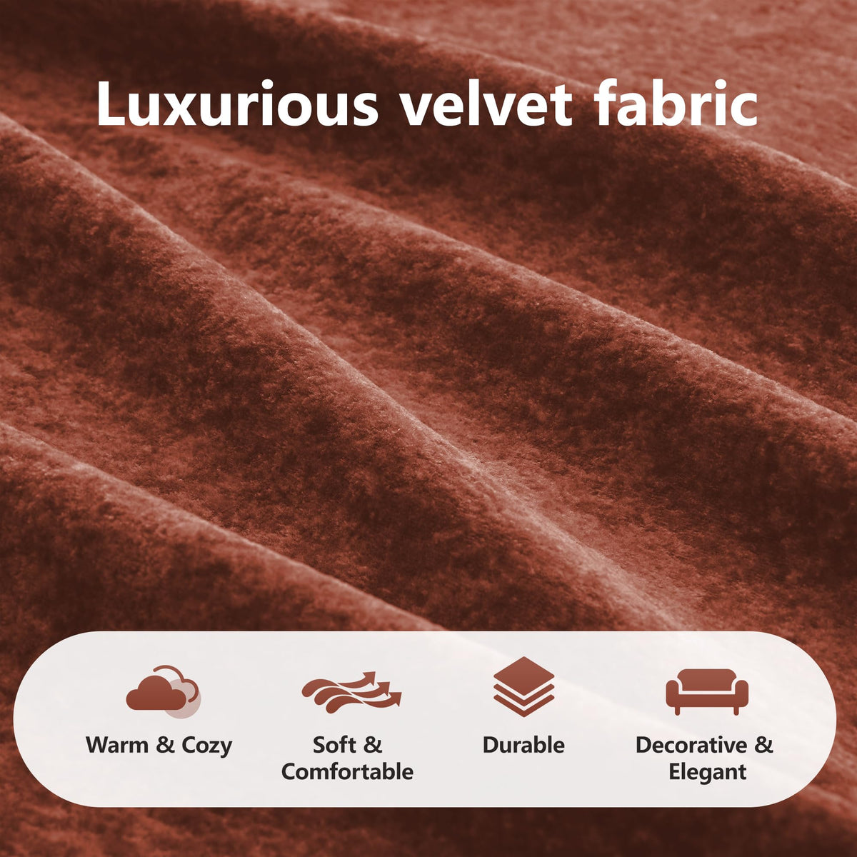 L-Shaped Orange Velvet Tufted Sofa with Ottoman B997