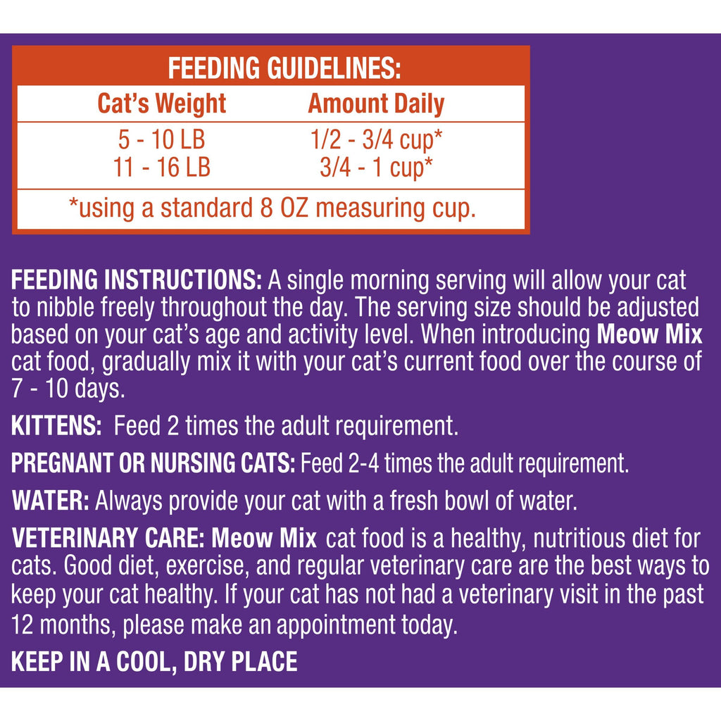 Dry Cat Food 18 oz Pouches J814