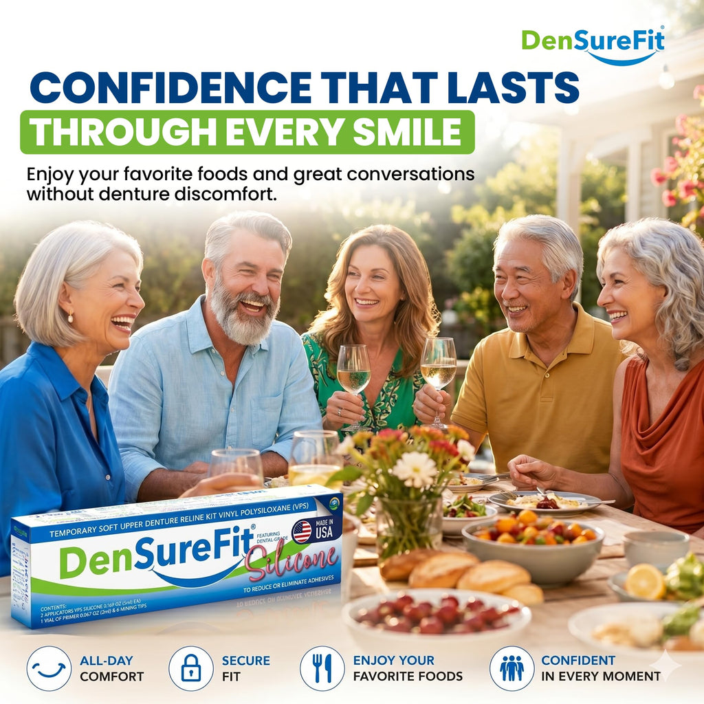 Upper Denture Reline Kit Soft Silicone Liner B8303