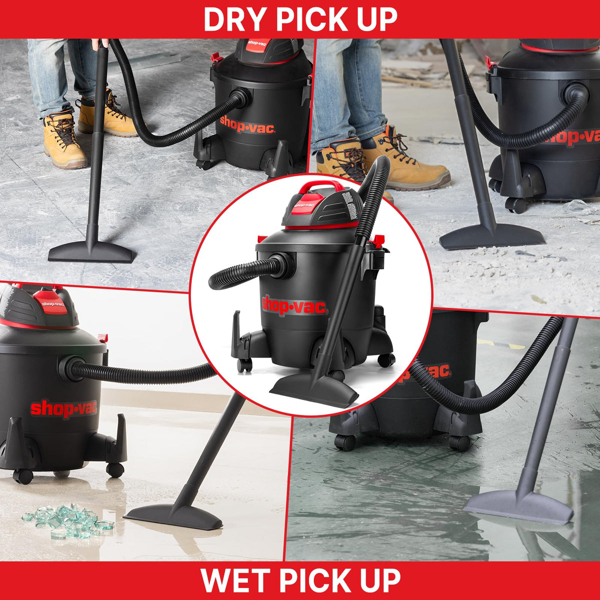 8 Gallon Wet/Dry Vacuum with Blower P947