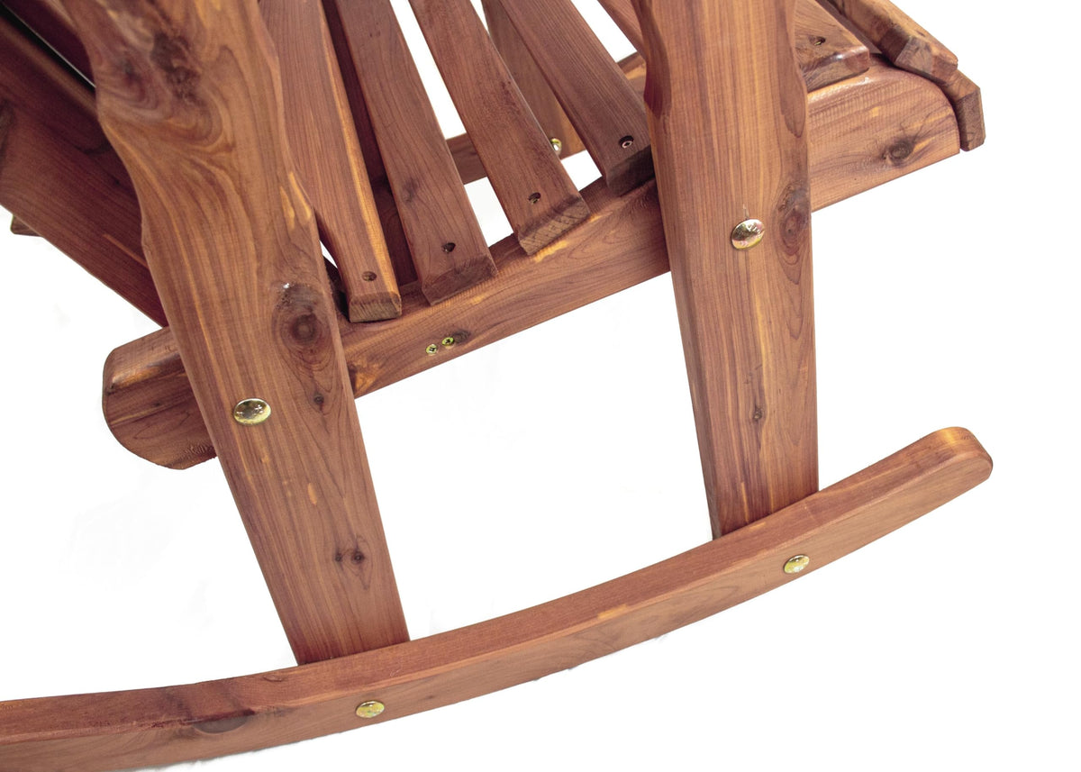 Cedar Adirondack Rocking Chair R8033