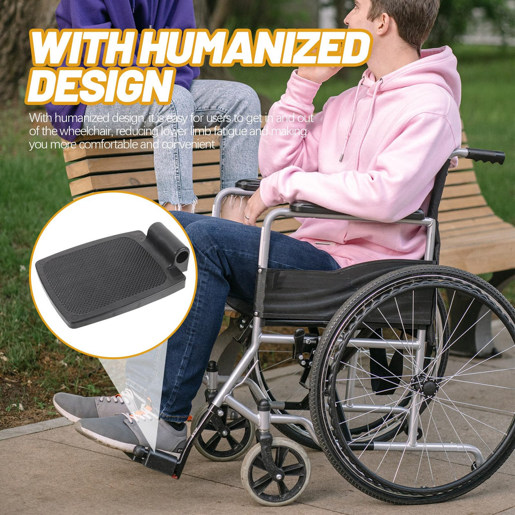 Plastic Wheelchair Footrest 1 Pair J416