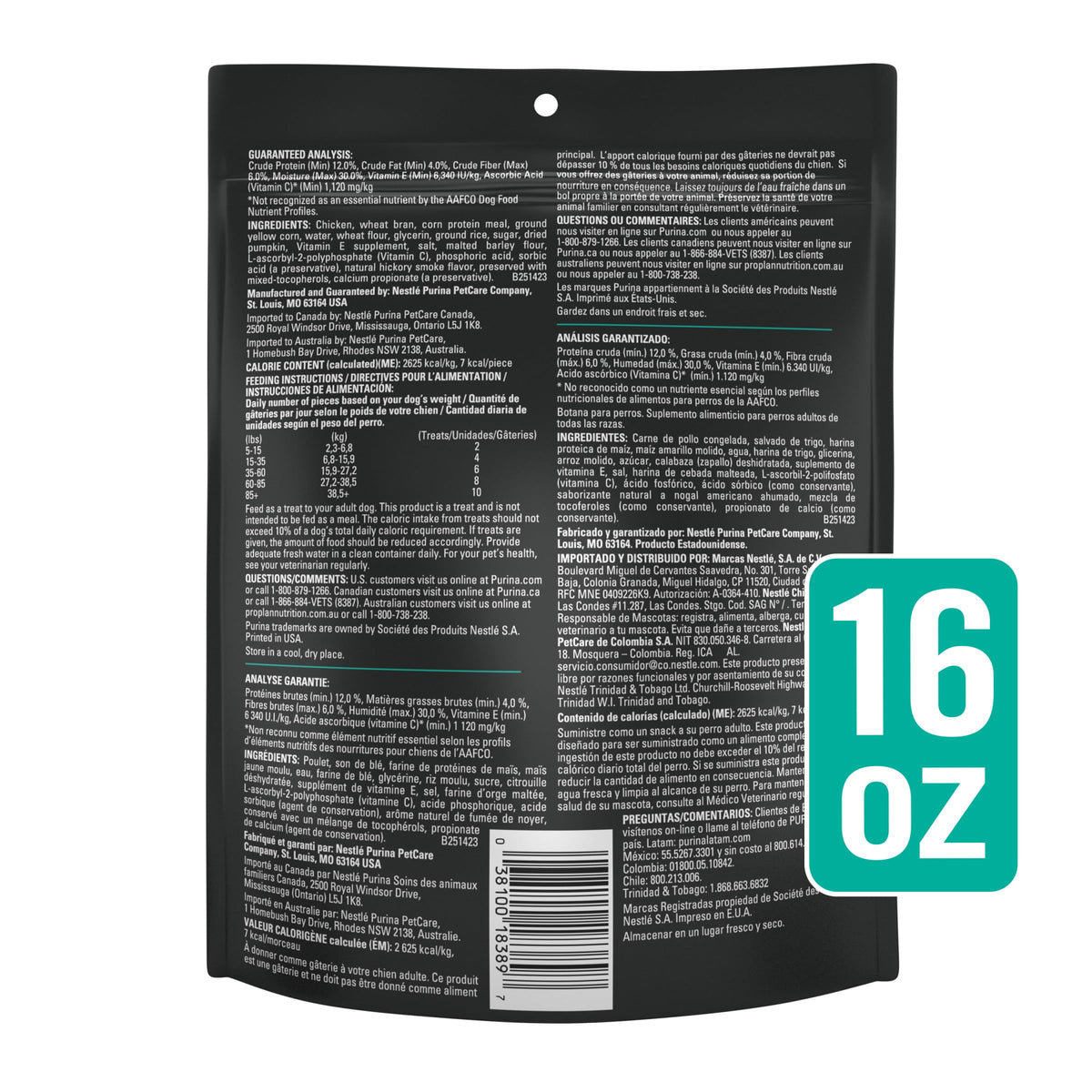 Dog Treats 16 oz U504820