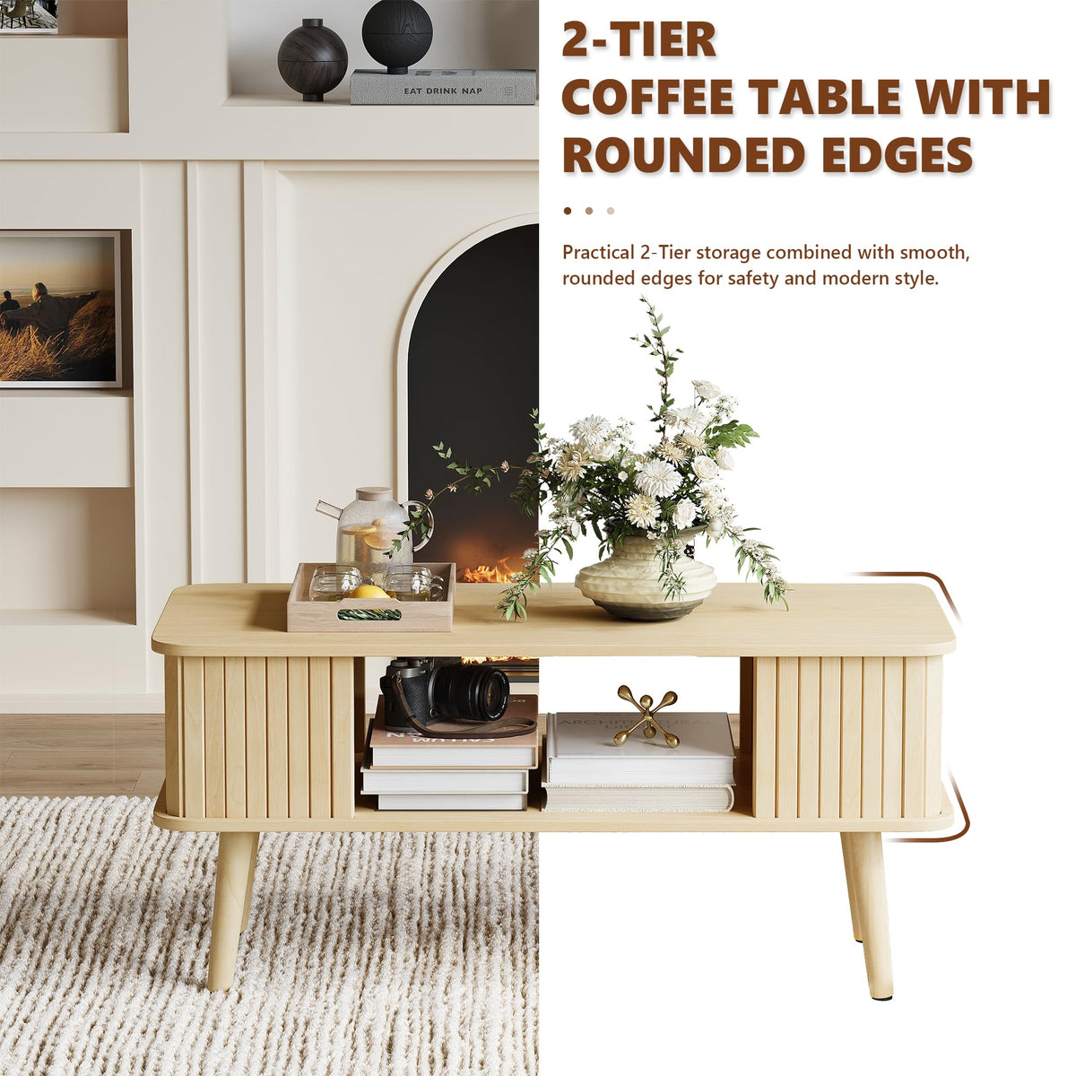 Coffee Table with Storage L820945