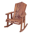 Cedar Adirondack Rocking Chair R8033