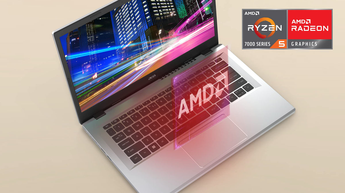 15.6" Full HD IPS Touch Laptop, AMD Ryzen 5, 16GB, 512GB SSD U107