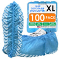 Blue Disposable Shoe Covers 100 Pack XL W7131