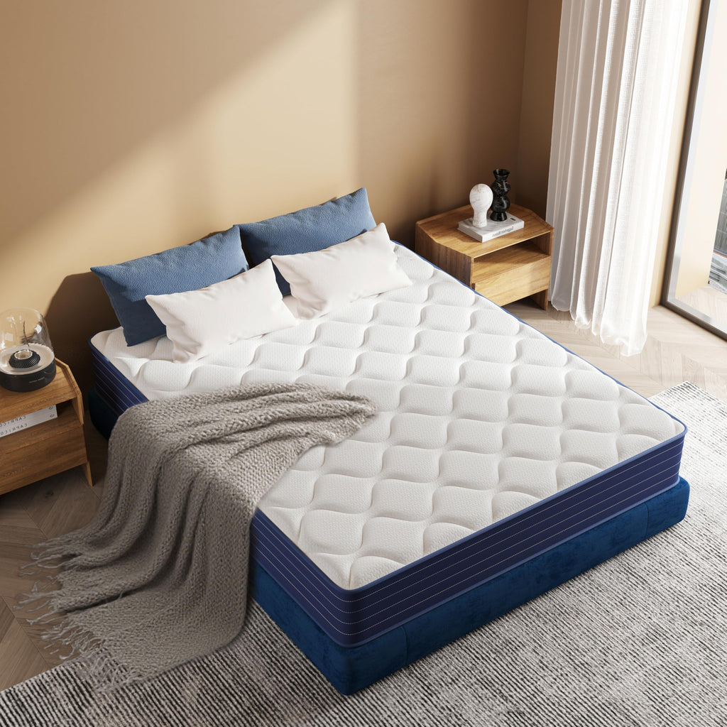 Full Size 12 Inch Hybrid Mattress with Pocket Spring & Memory Foam M4009