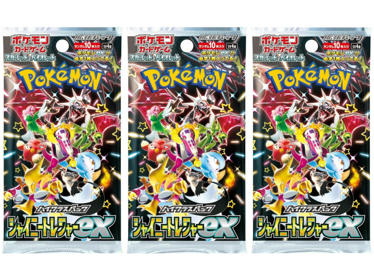 Pokemon Card Game Booster Pack 3 Packs H334056